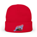 Embroidered 'Lion of Judah Jesus' Knit Beanie — Christian Faith Winter Hat