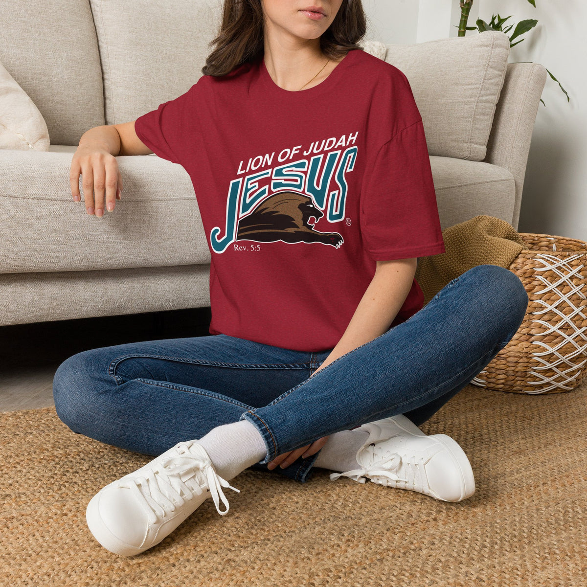 WOW!! SAME PRICE AS 33 YEARS AGO (1993)!!! Softstyle Lion of Judah Unisex T-Shirt