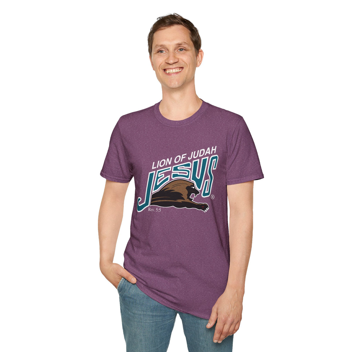 WOW!! SAME PRICE AS 33 YEARS AGO (1993)!!! Softstyle Lion of Judah Unisex T-Shirt