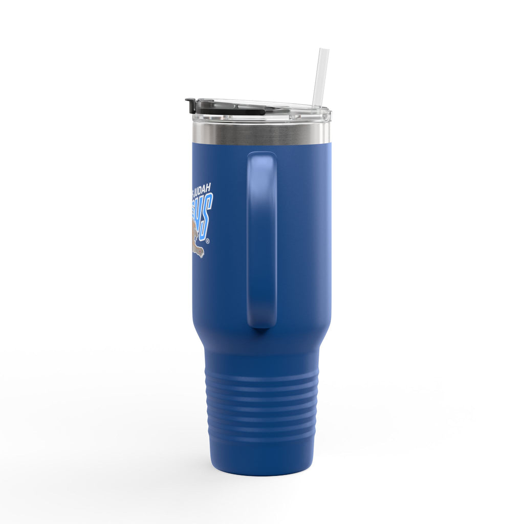 40oz Insulated Stainless Steel Travel Mug Lion of Judah Faith Tumbler