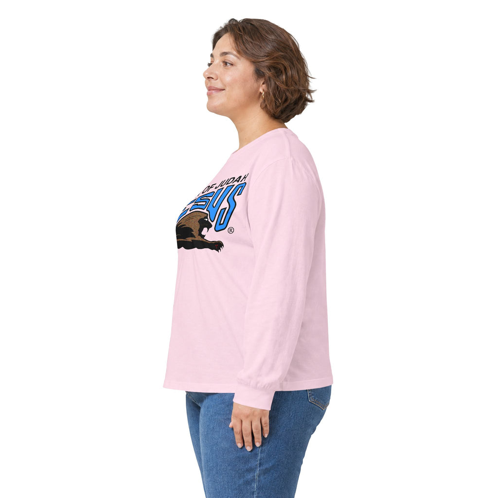 Unisex Ultra Cotton Long Sleeve Tee "Lion of Judah"