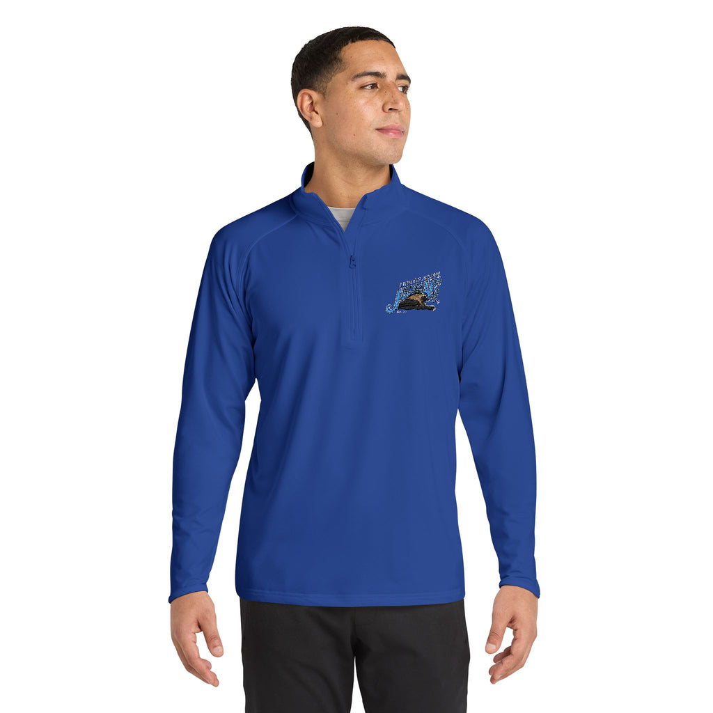 Men's Sport-Wick® Stretch Quarter-Zip Pullover