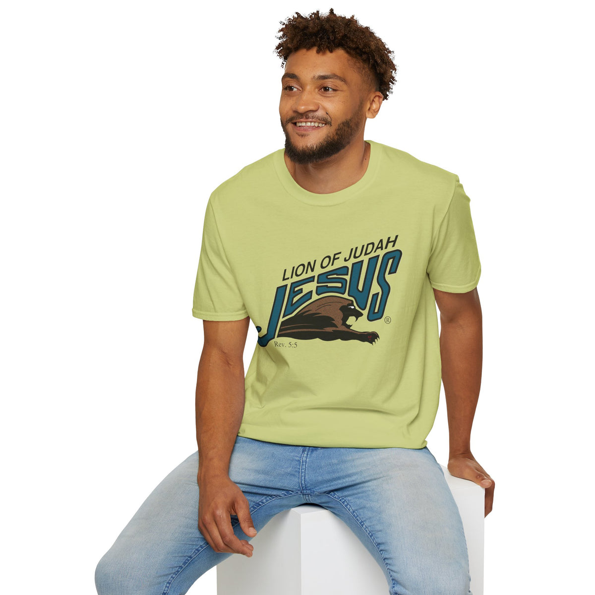 WOW!! SAME PRICE AS 33 YEARS AGO (1993)!!! Softstyle Lion of Judah Unisex T-Shirt