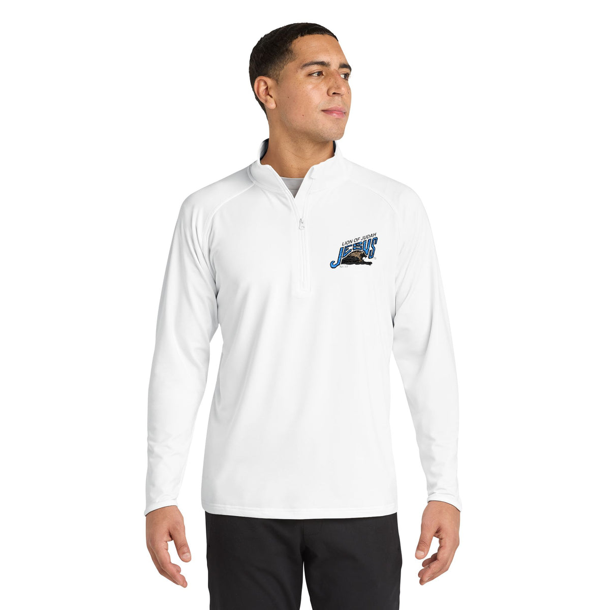 Men's Sport-Wick® Stretch Quarter-Zip Pullover