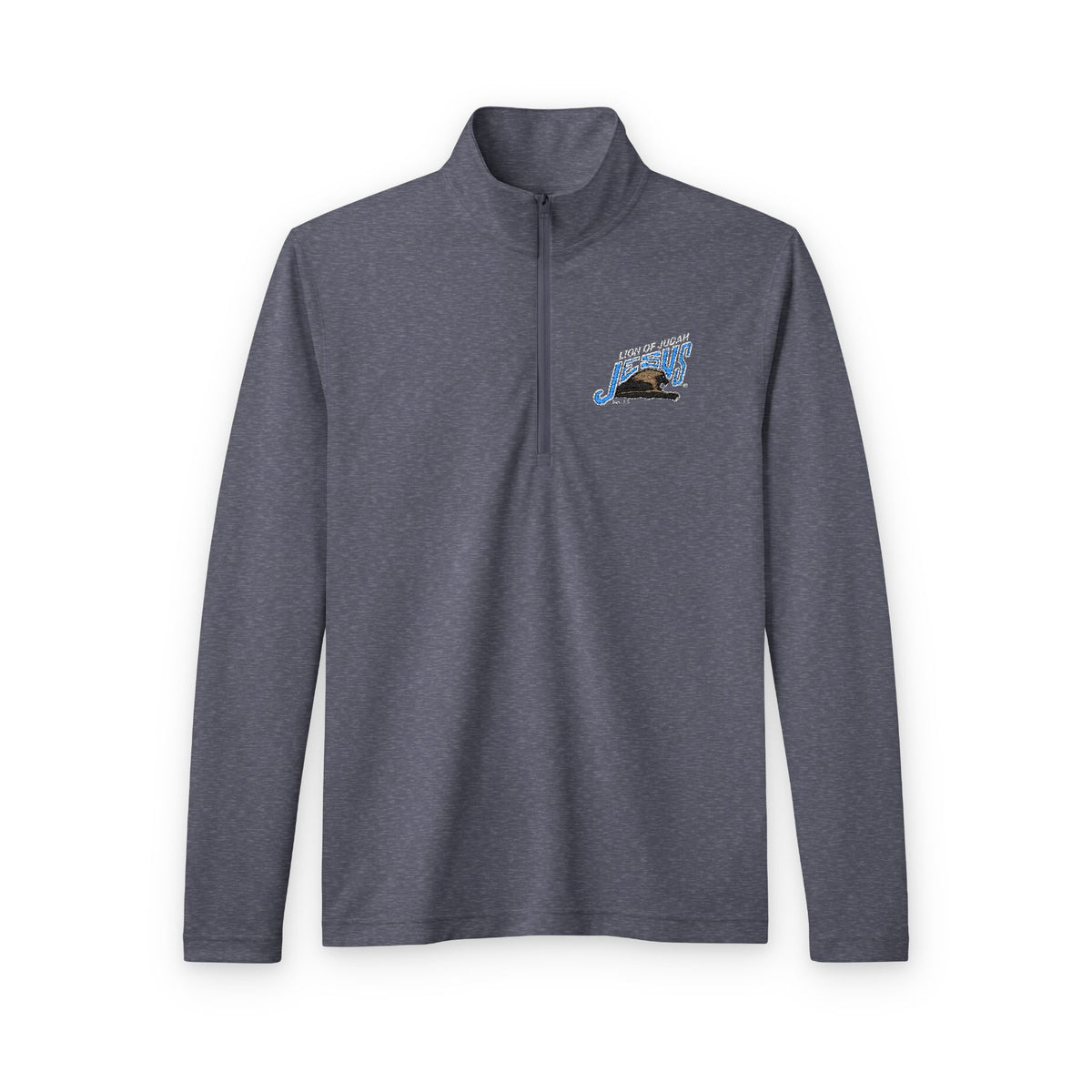 Men's PosiCharge® Tri-Blend Wicking Quarter-Zip Pullover