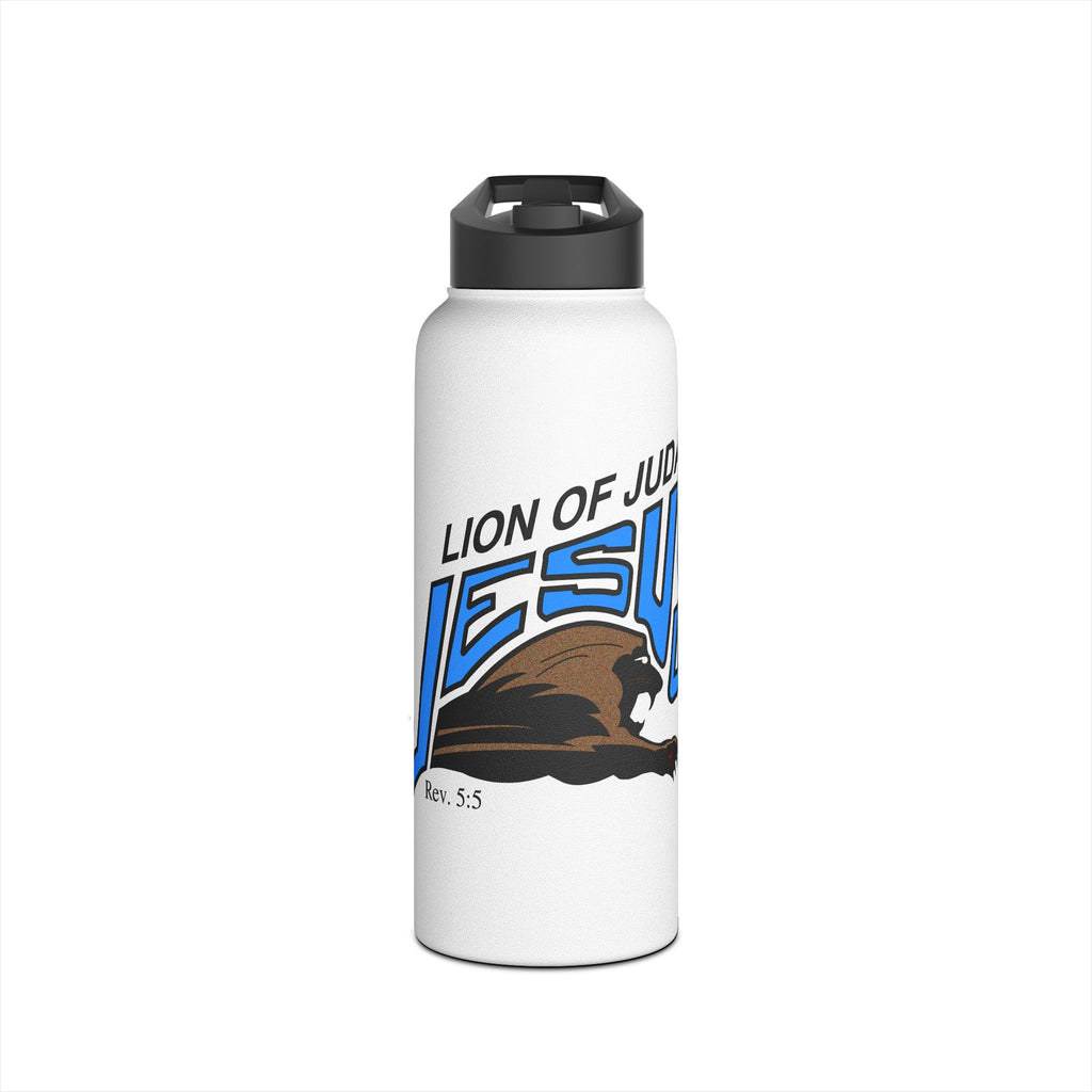 Lion of Judah Jesus Stainless Steel Water Bottle 3 Sizes