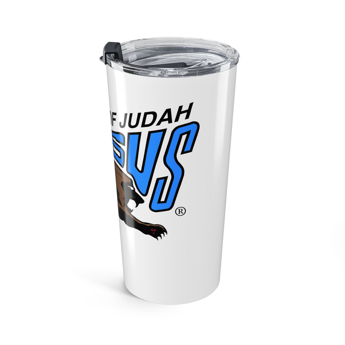 20oz Stainless Steel Tumbler - Lion of Judah Jesus Travel Mug
