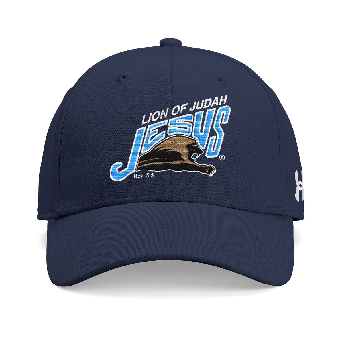 Under Armour® NO STRAPS Team Blitzing Cap Lion of Judah Jesus