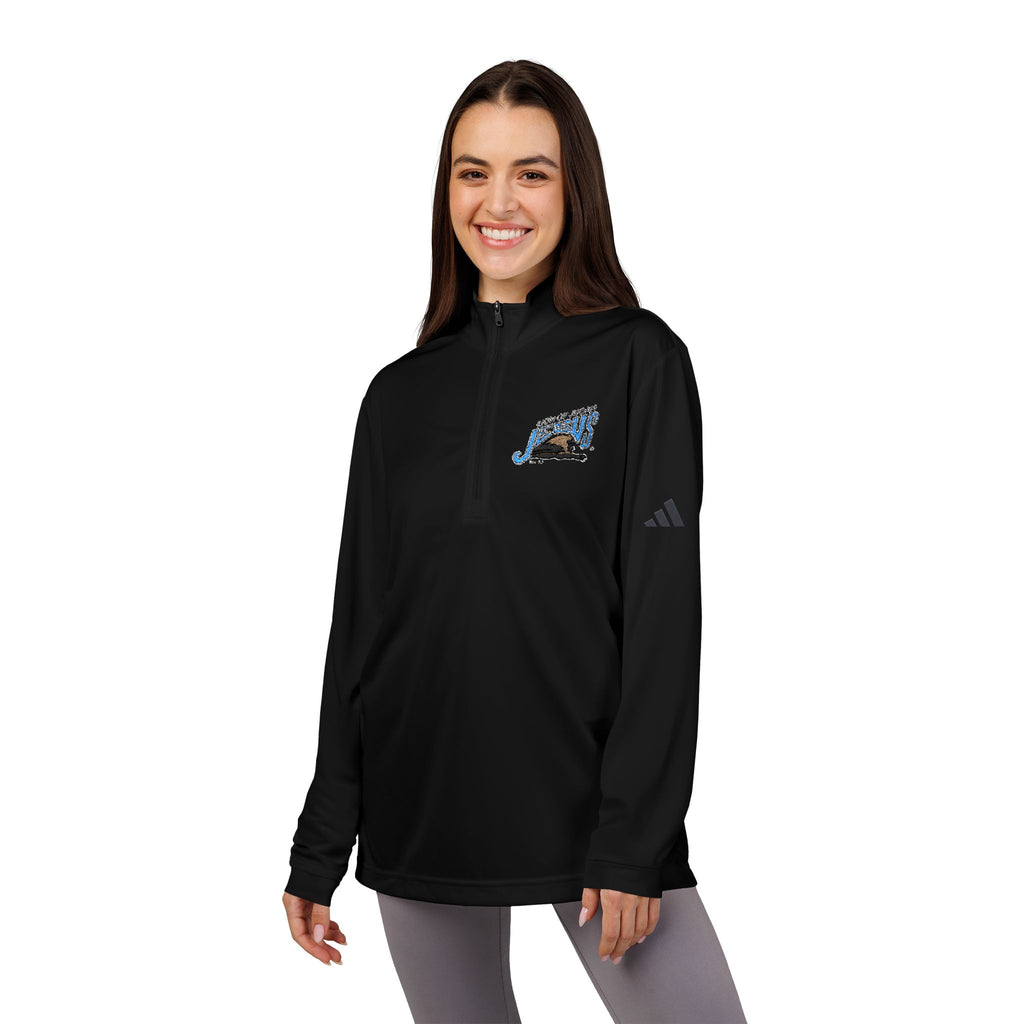 adidas® Quarter-Zip Pullover