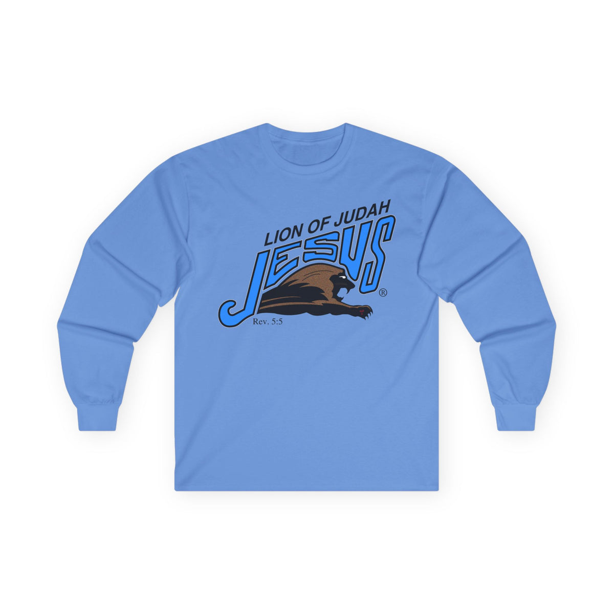 Unisex Ultra Cotton Long Sleeve Tee "Lion of Judah"