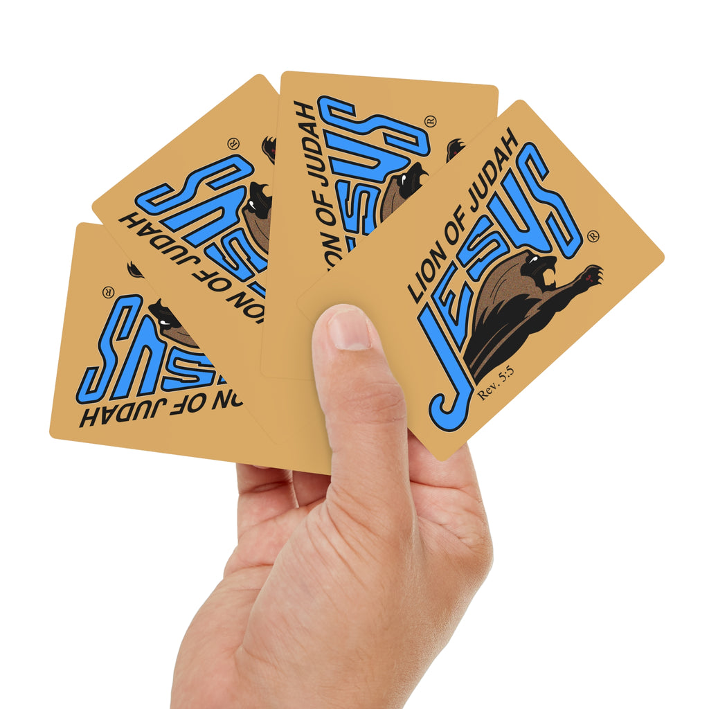 Lion of Judah JESUS Playing Cards