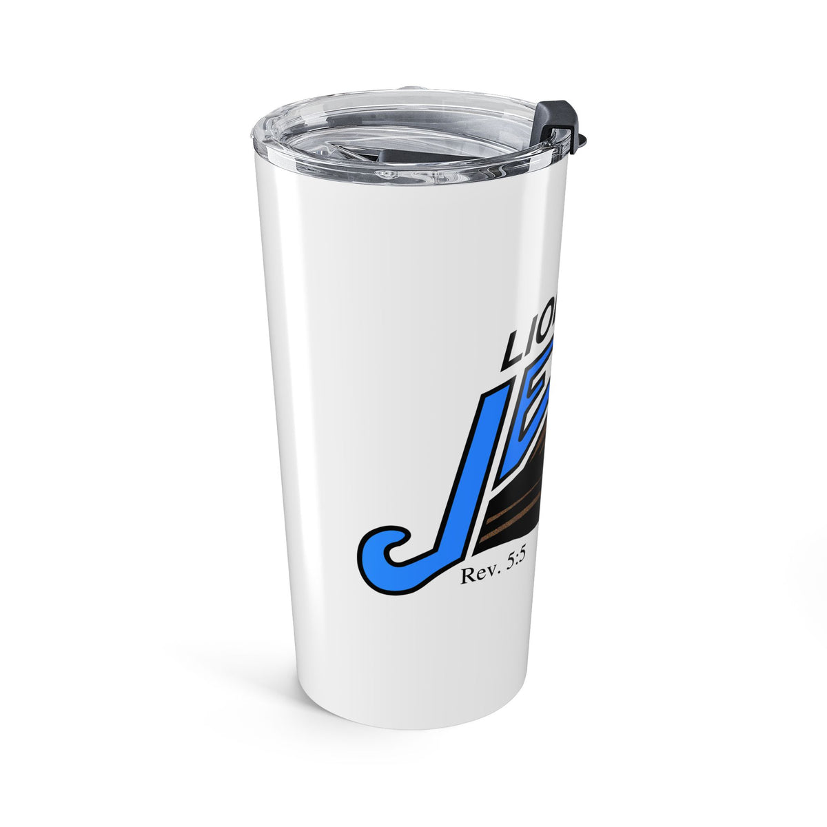 20oz Stainless Steel Tumbler - Lion of Judah Jesus Travel Mug