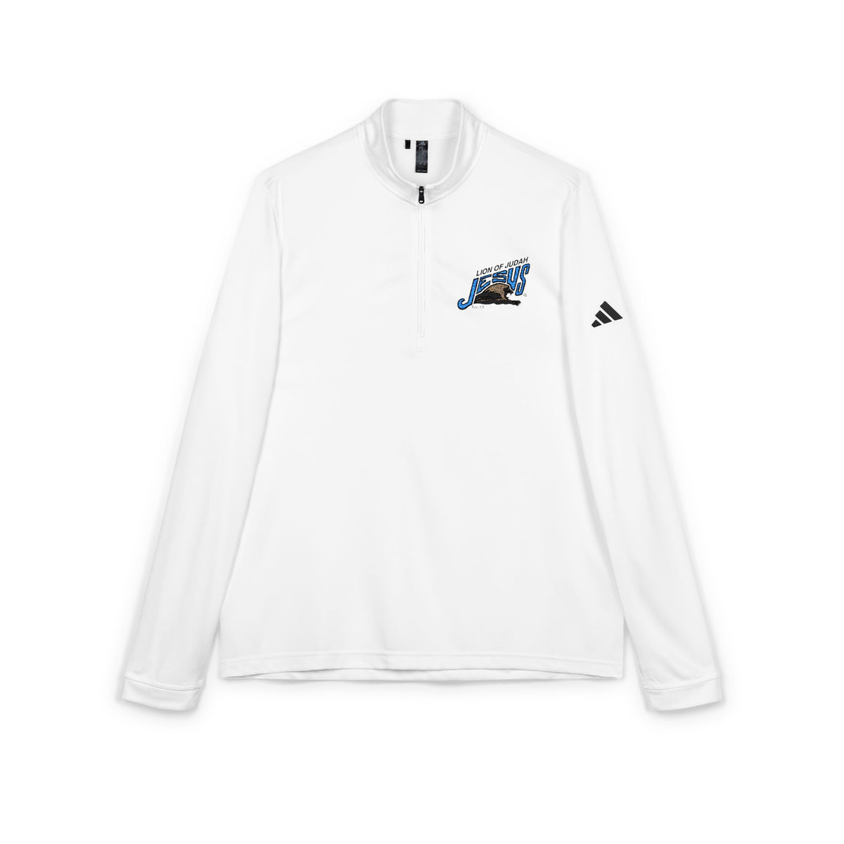adidas® Quarter-Zip Pullover