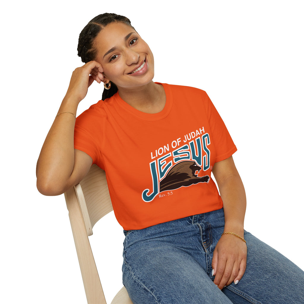 WOW!! SAME PRICE AS 33 YEARS AGO (1993)!!! Softstyle Lion of Judah Unisex T-Shirt