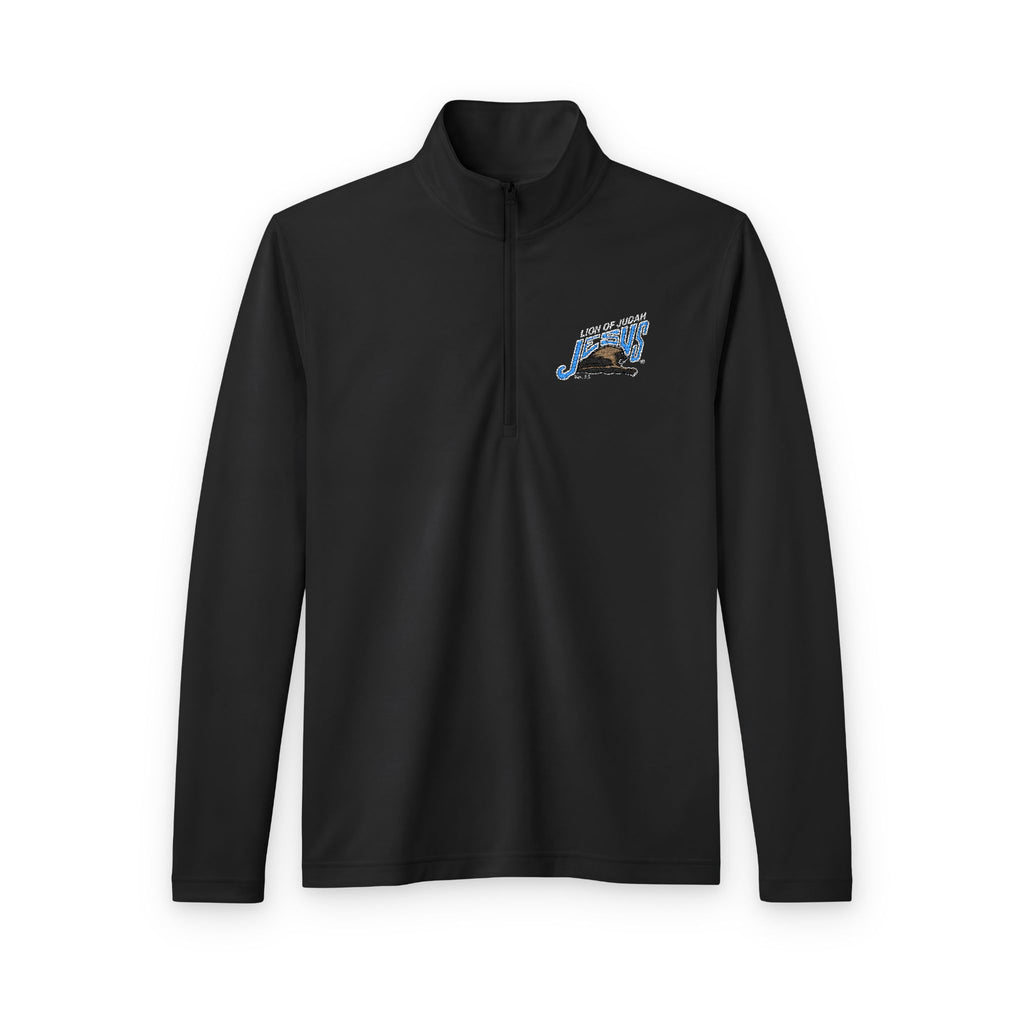 Men's PosiCharge® Tri-Blend Wicking Quarter-Zip Pullover