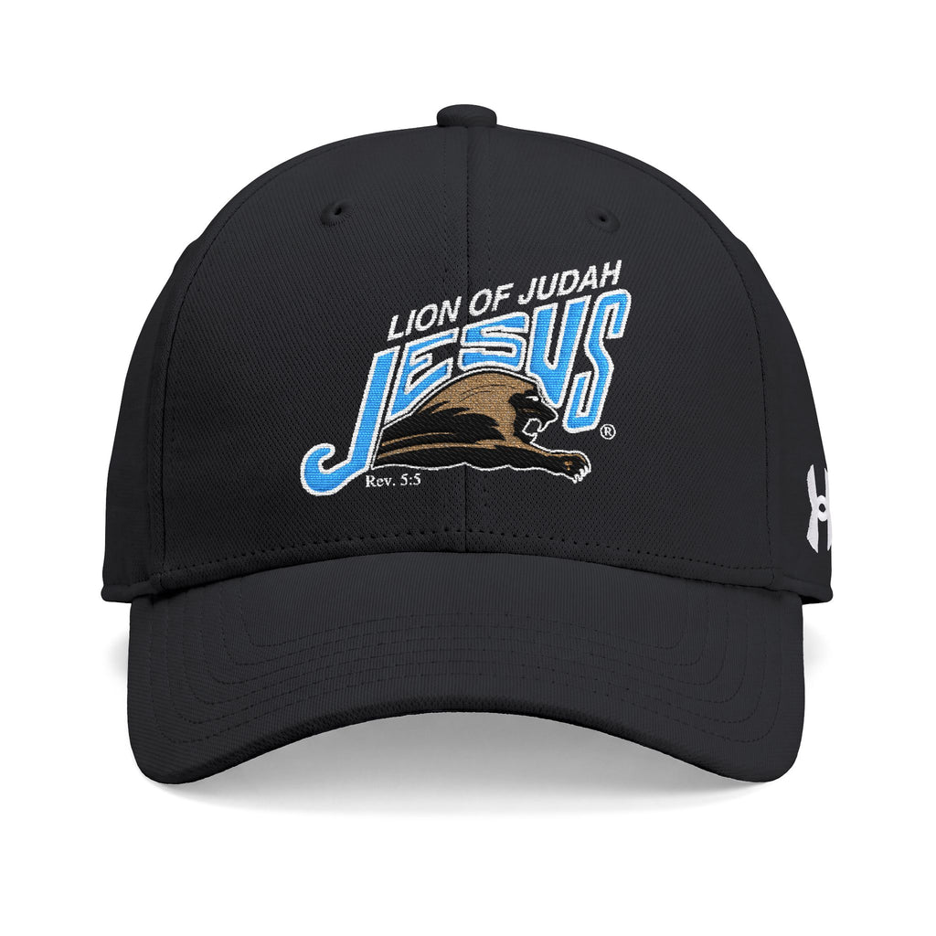 Under Armour® NO STRAPS Team Blitzing Cap Lion of Judah Jesus