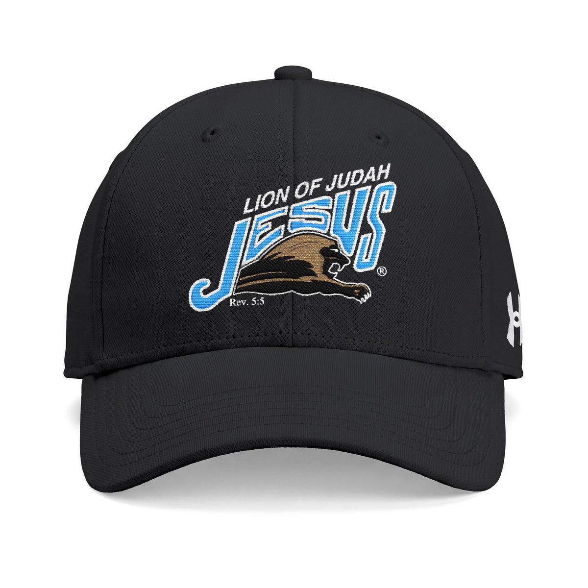 Under Armour® NO STRAPS Team Blitzing Cap Lion of Judah Jesus