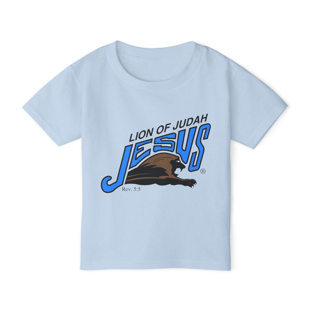 Heavy Cotton™ Toddler T-shirt "Lion of Judah Jesus"