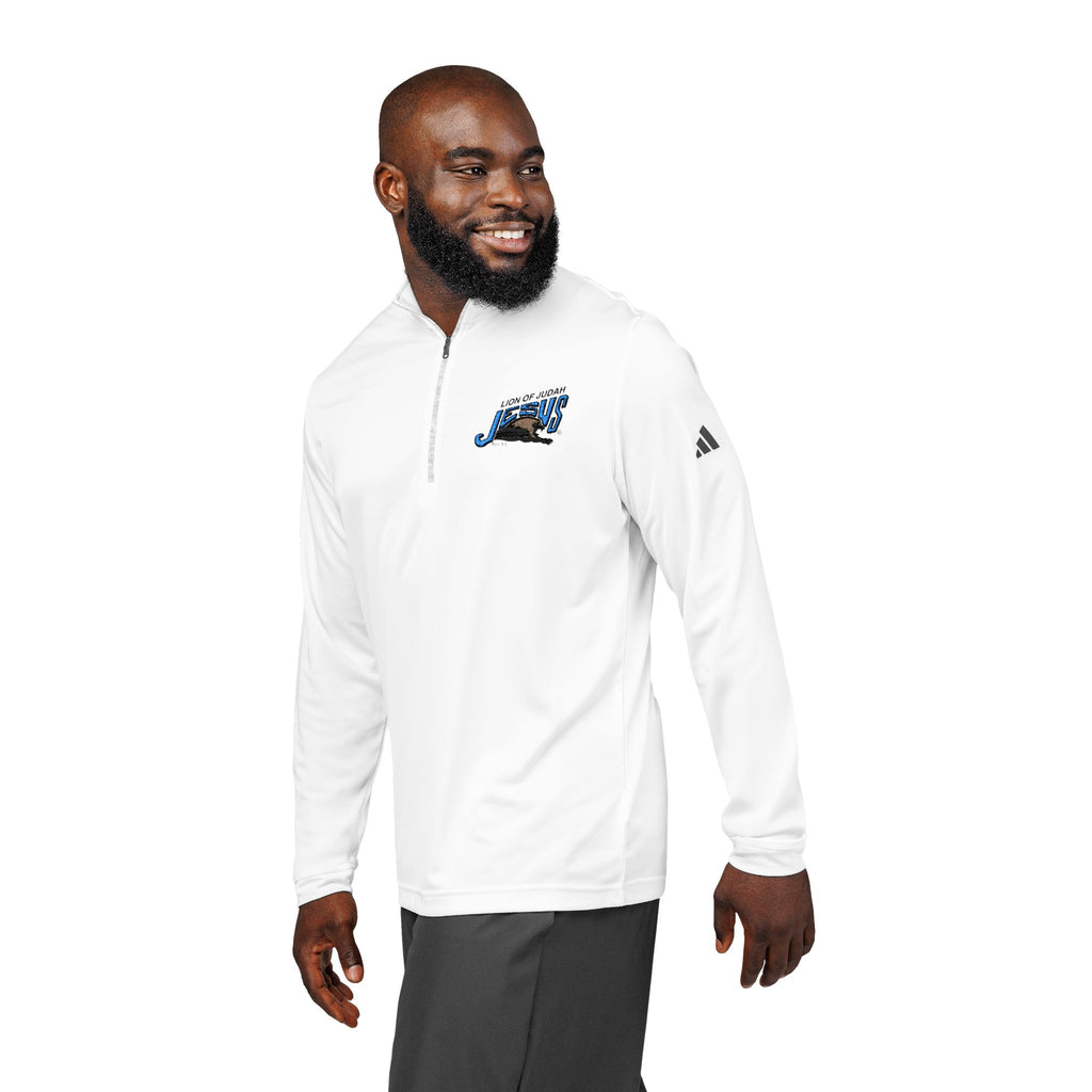 adidas® Quarter-Zip Pullover