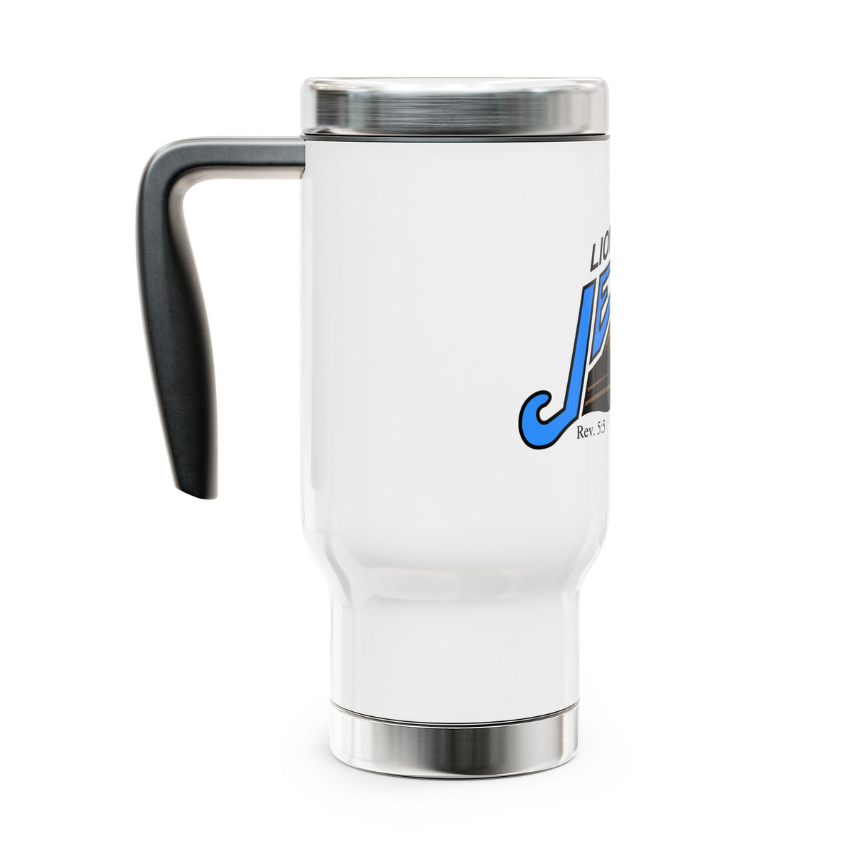 Jesus Lion of Judah 14oz Stainless Travel Mug with Handle