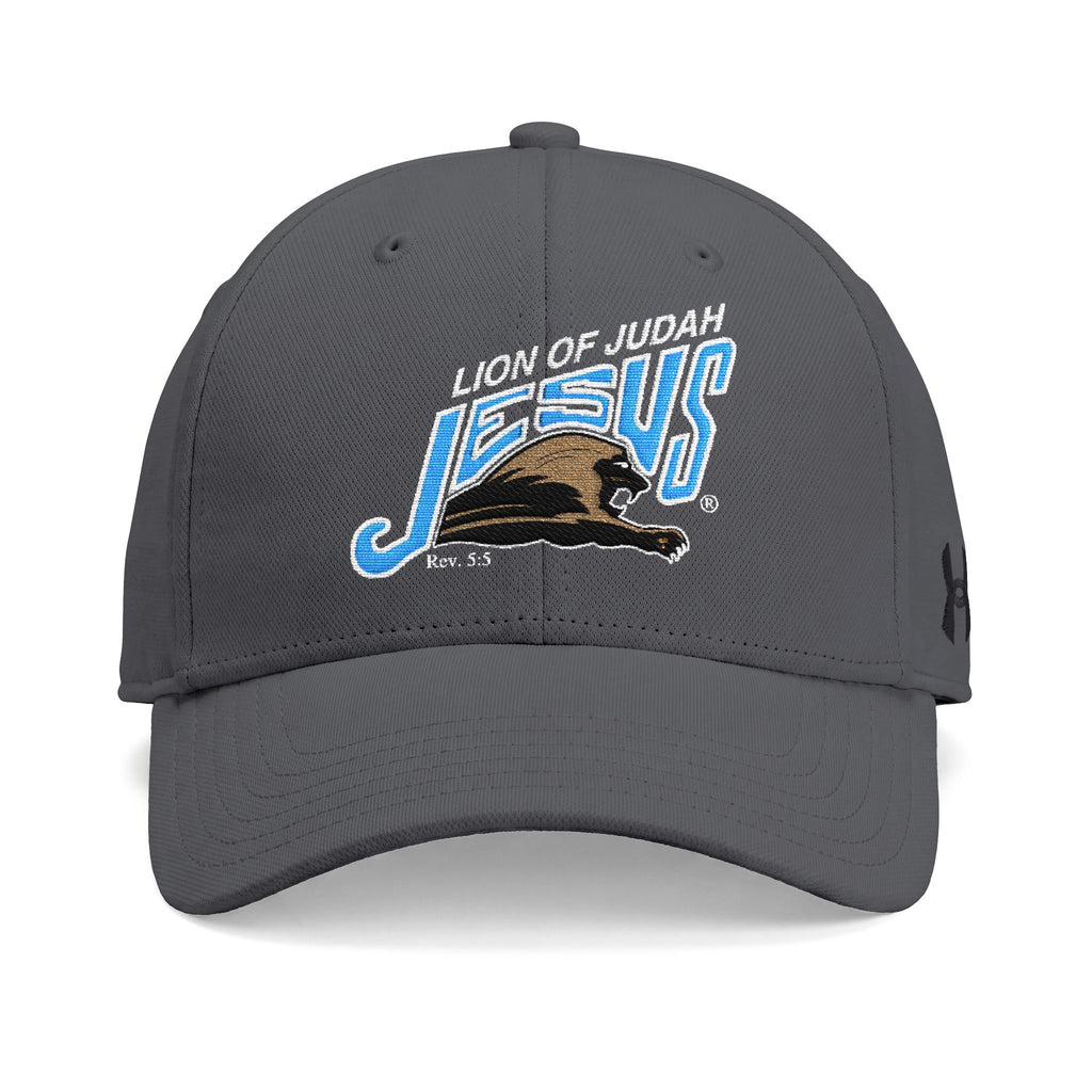 Under Armour® NO STRAPS Team Blitzing Cap Lion of Judah Jesus