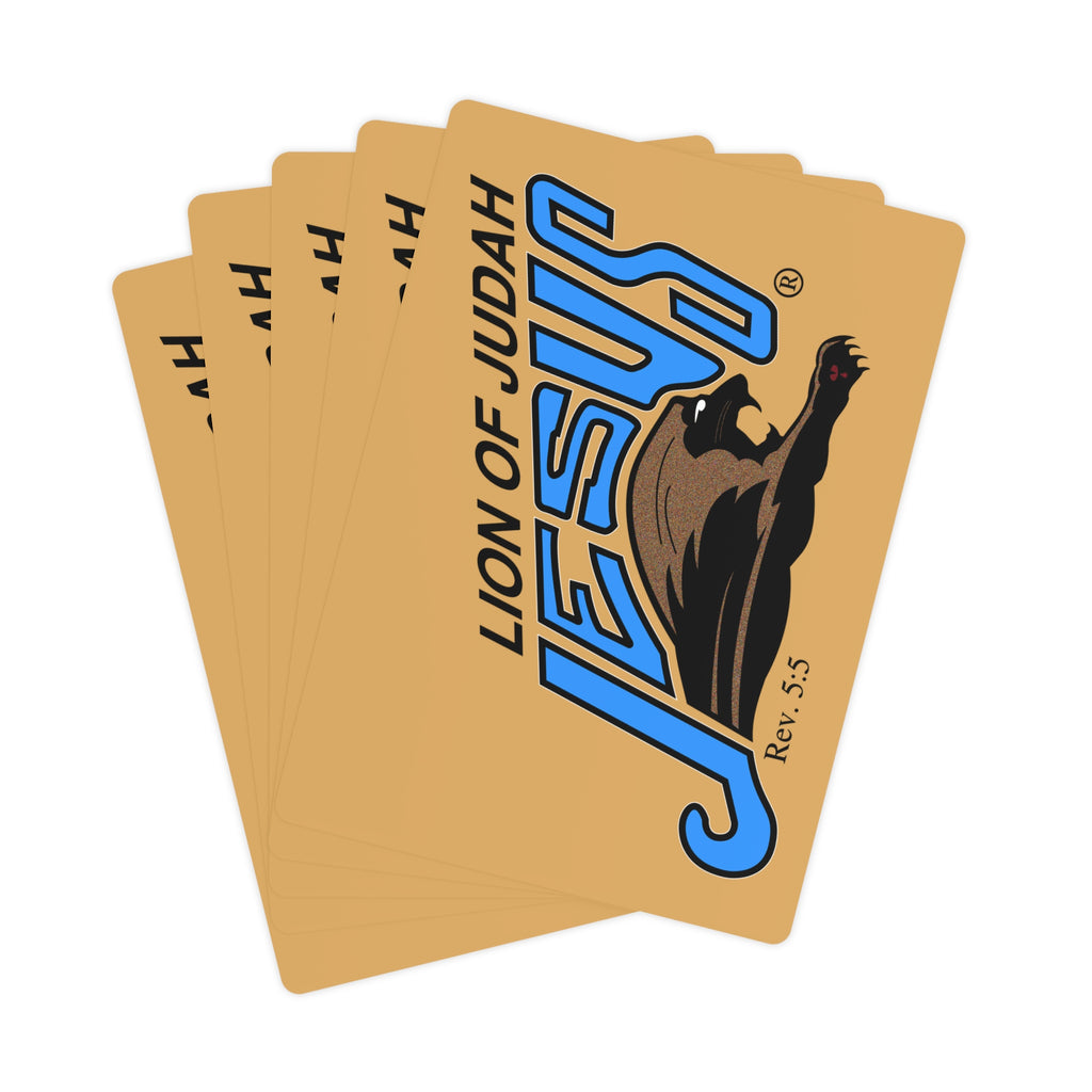 Lion of Judah JESUS Playing Cards