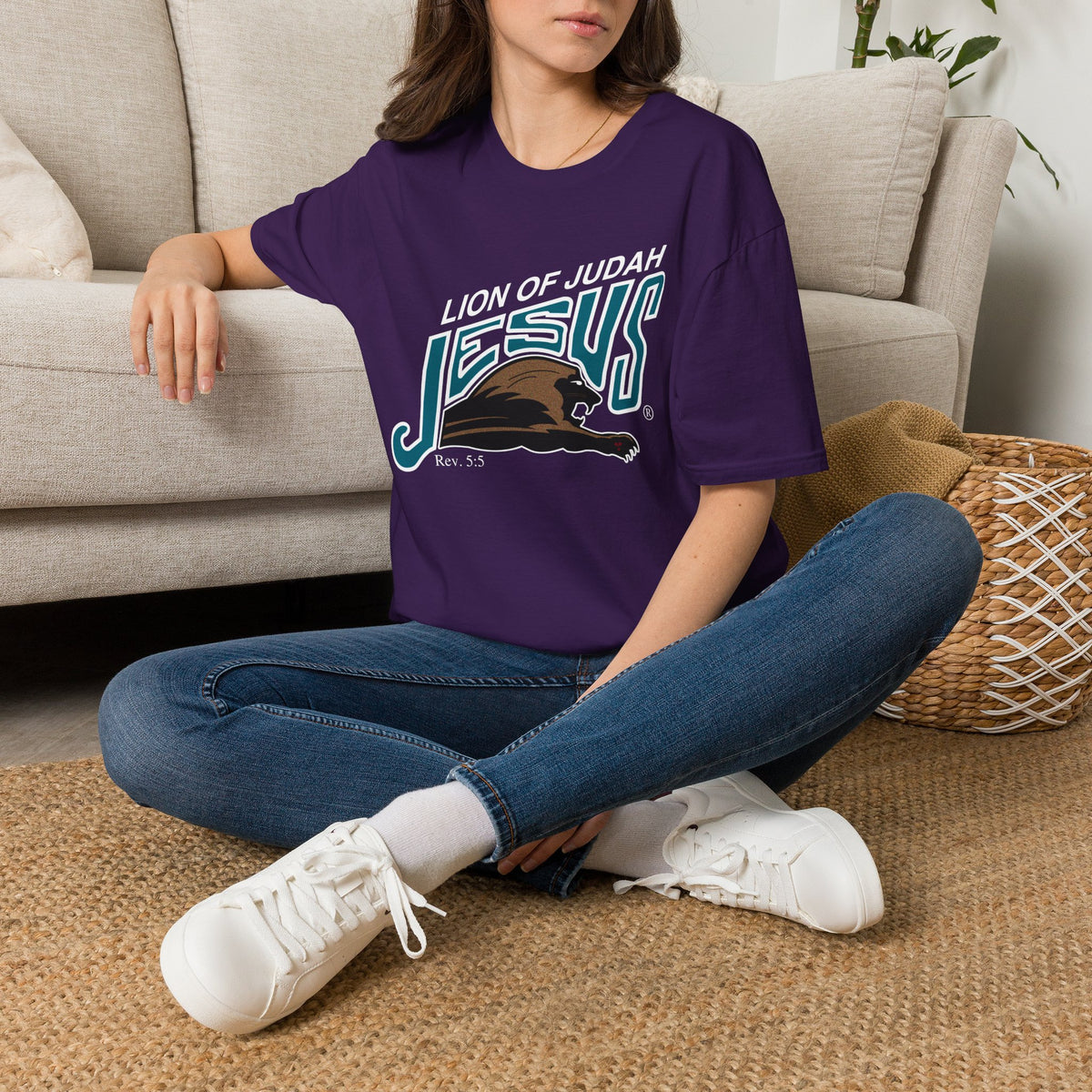 WOW!! SAME PRICE AS 33 YEARS AGO (1993)!!! Softstyle Lion of Judah Unisex T-Shirt