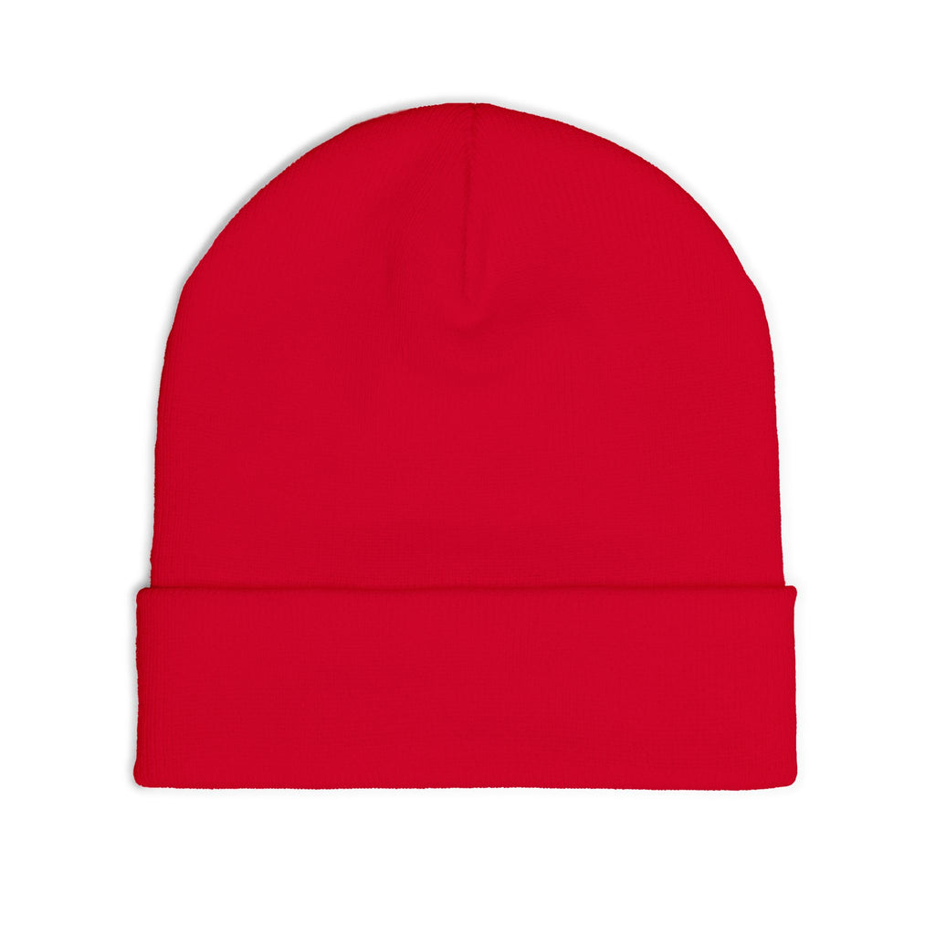 Embroidered 'Lion of Judah Jesus' Knit Beanie — Christian Faith Winter Hat