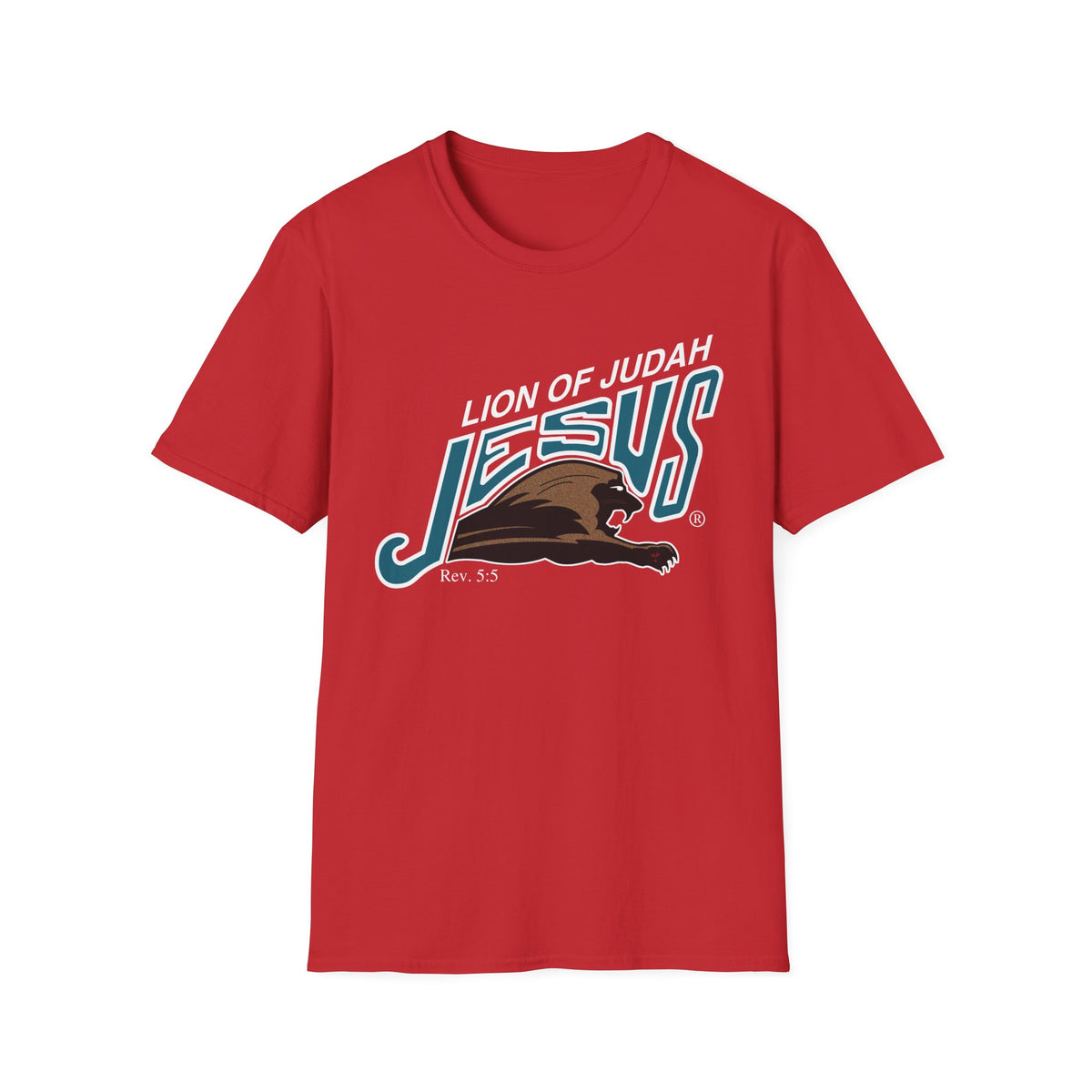 WOW!! SAME PRICE AS 33 YEARS AGO (1993)!!! Softstyle Lion of Judah Unisex T-Shirt