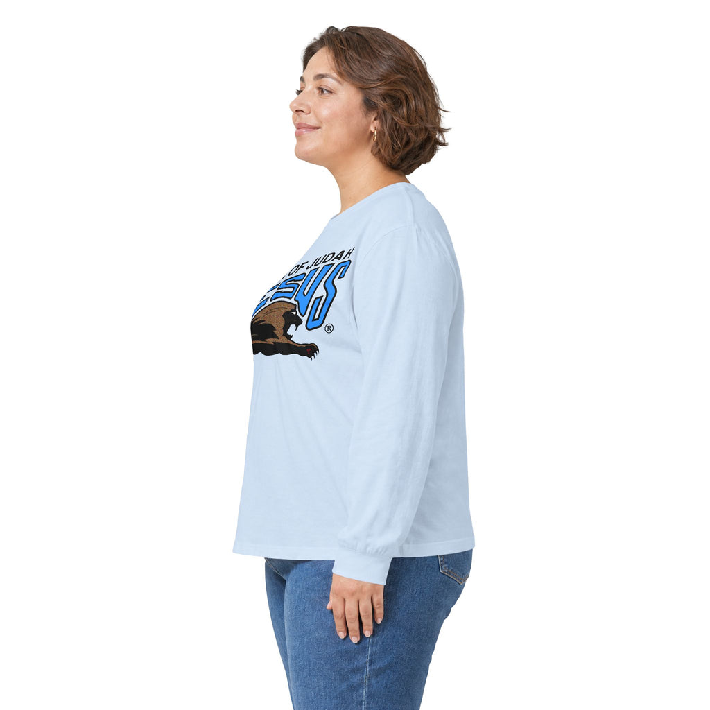 Unisex Ultra Cotton Long Sleeve Tee "Lion of Judah"