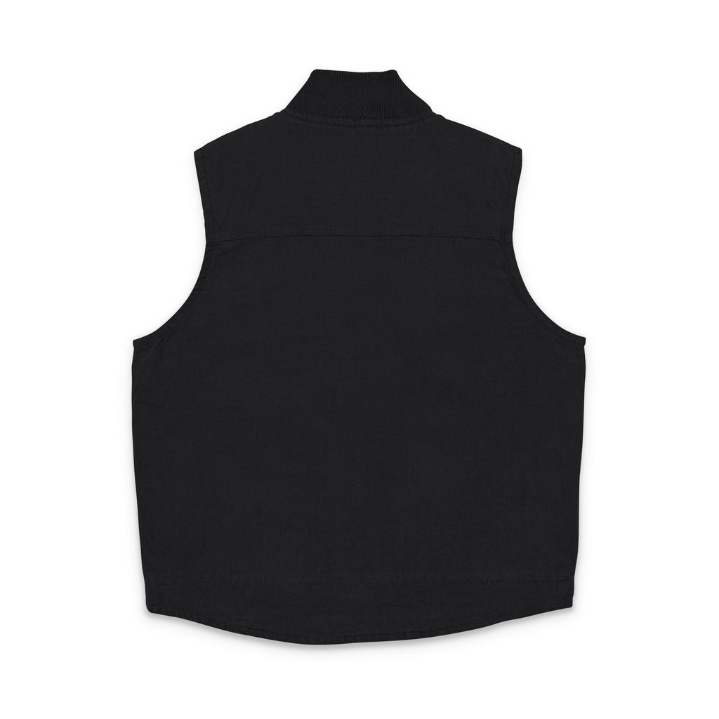 CornerStone® Washed Duck Cloth Vest Lion of Judah