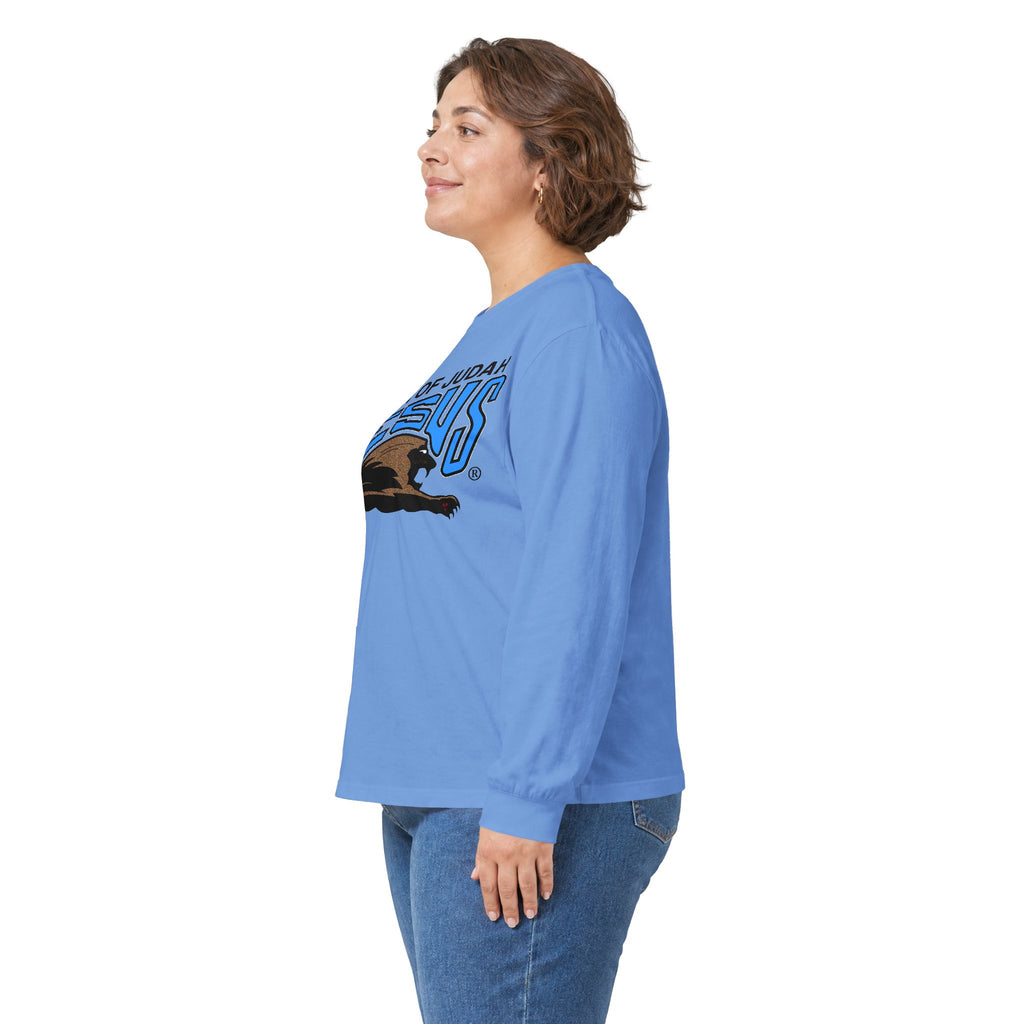 Unisex Ultra Cotton Long Sleeve Tee "Lion of Judah"