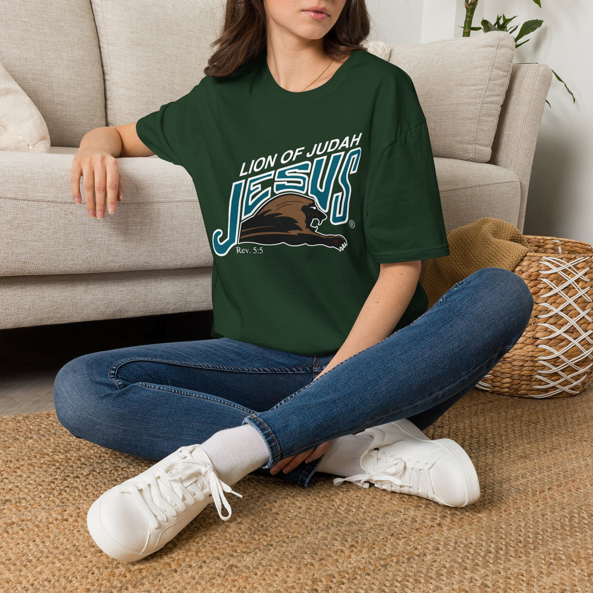 WOW!! SAME PRICE AS 33 YEARS AGO (1993)!!! Softstyle Lion of Judah Unisex T-Shirt