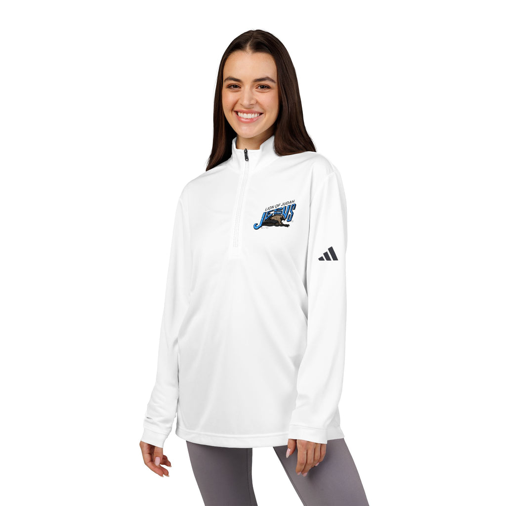 adidas® Quarter-Zip Pullover