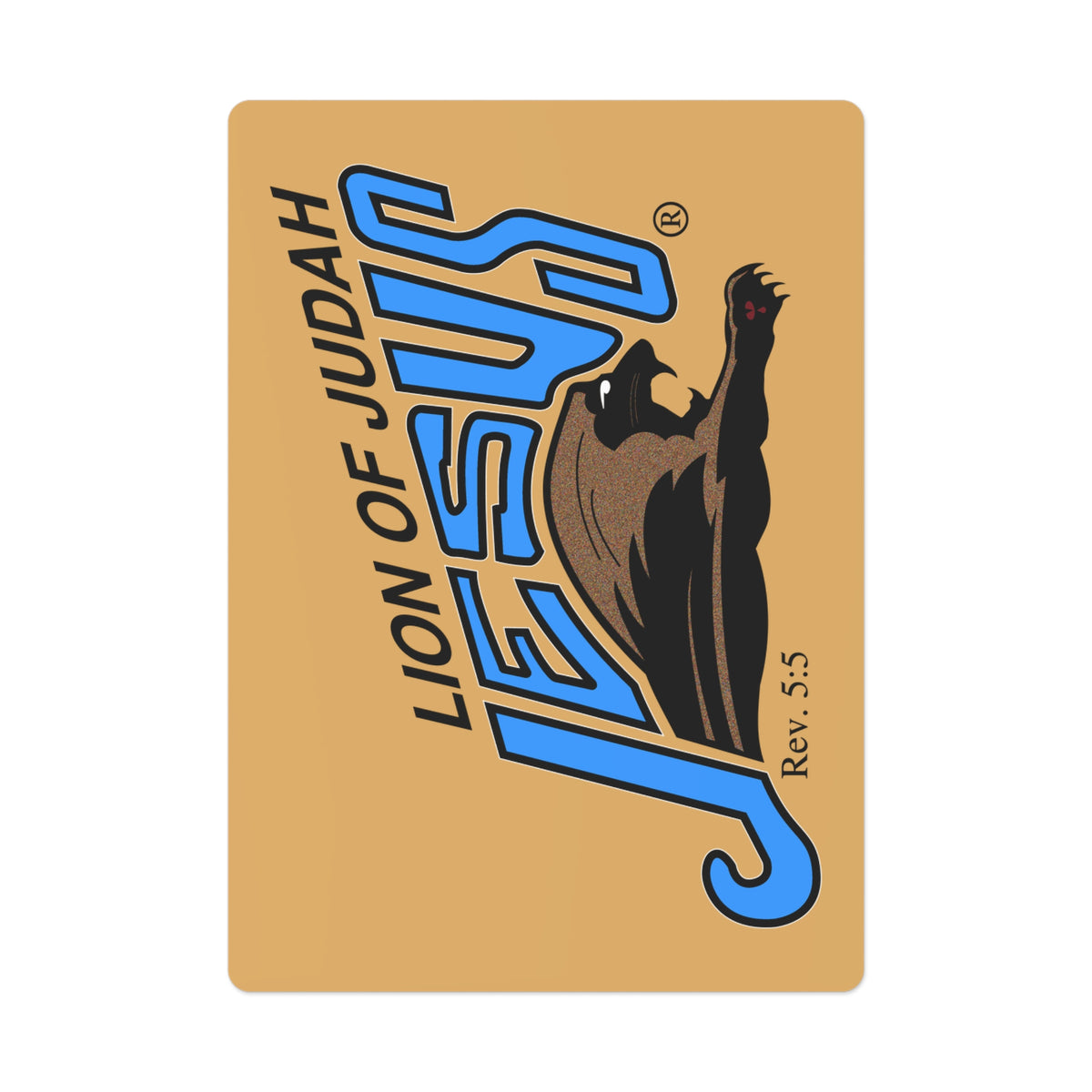 Lion of Judah JESUS Playing Cards