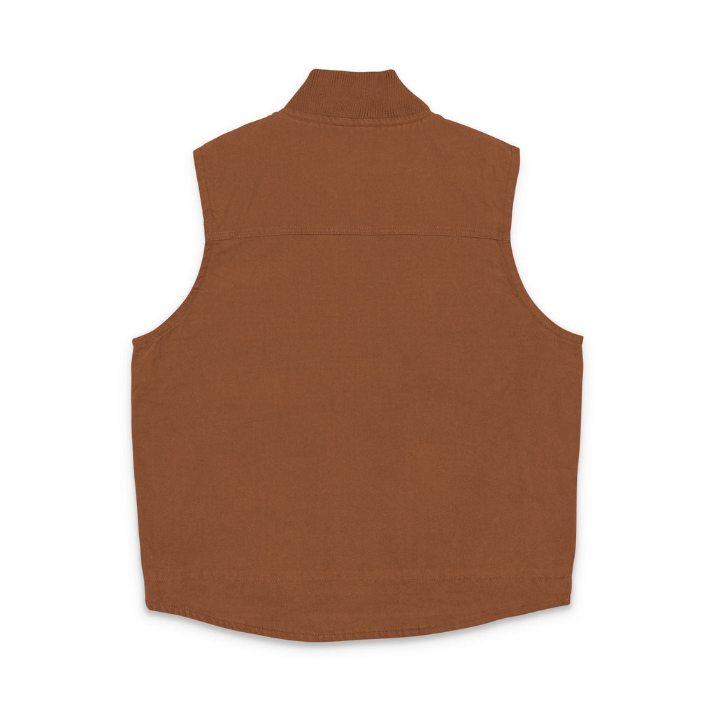 CornerStone® Washed Duck Cloth Vest Lion of Judah