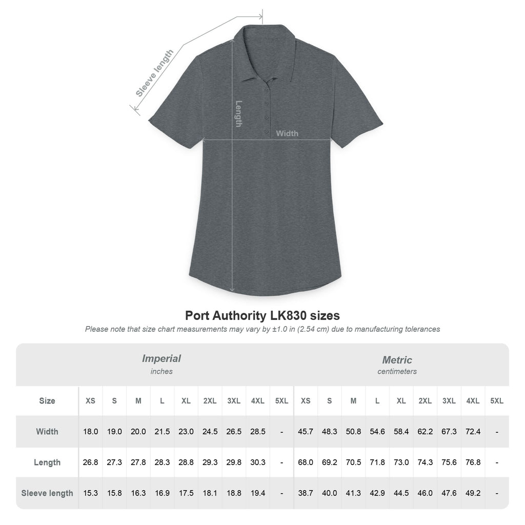 Women's Coastal Short-Sleeved Polo Golf Shirt