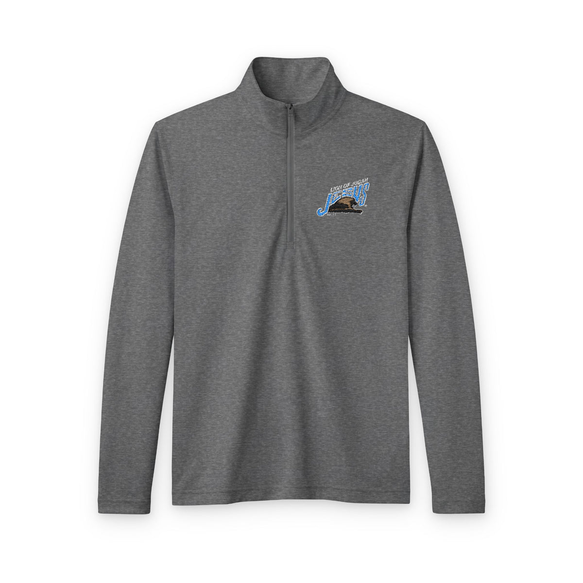 Men's PosiCharge® Tri-Blend Wicking Quarter-Zip Pullover