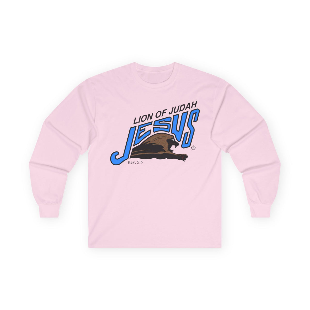 Unisex Ultra Cotton Long Sleeve Tee "Lion of Judah"