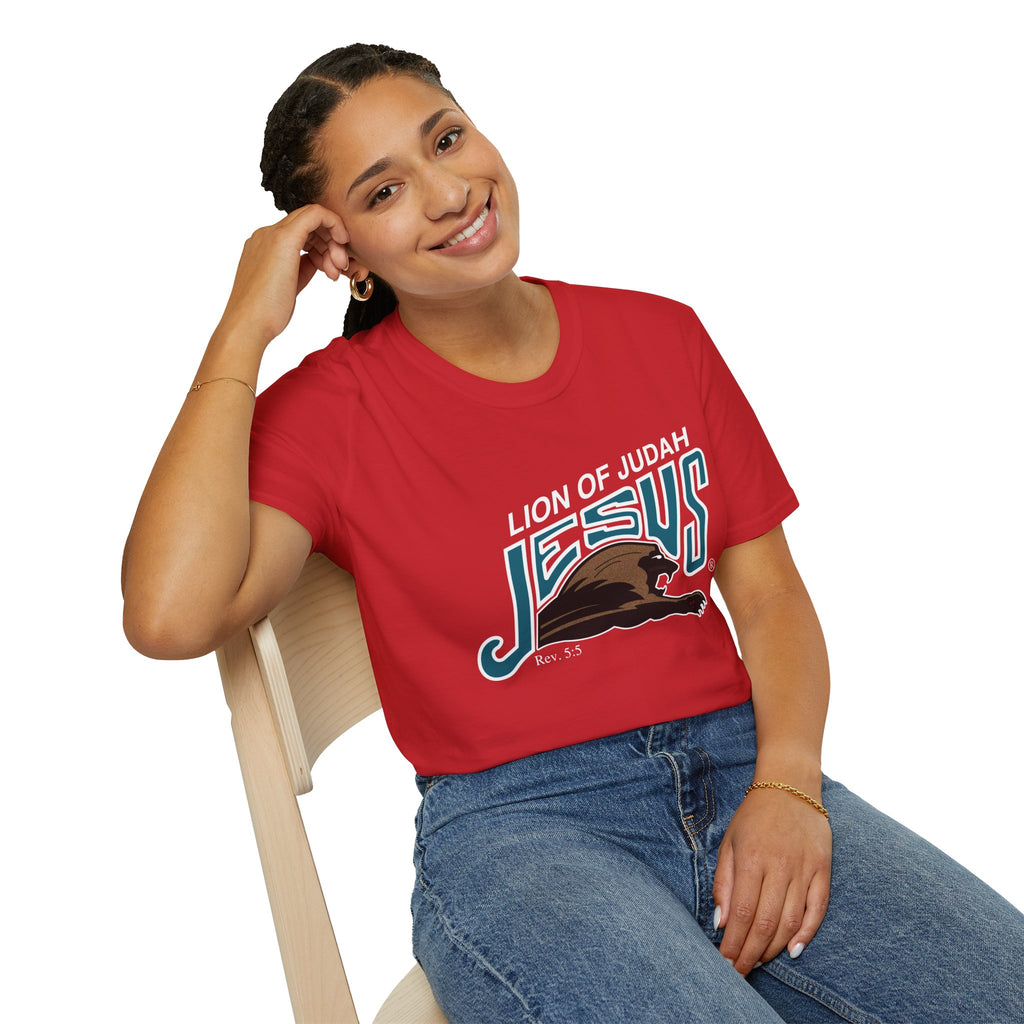 WOW!! SAME PRICE AS 33 YEARS AGO (1993)!!! Softstyle Lion of Judah Unisex T-Shirt