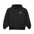 Duck Cloth Hooded Work Jacket — Lion of Judah JESUS Embroidered