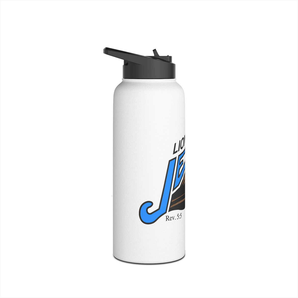 Lion of Judah Jesus Stainless Steel Water Bottle 3 Sizes