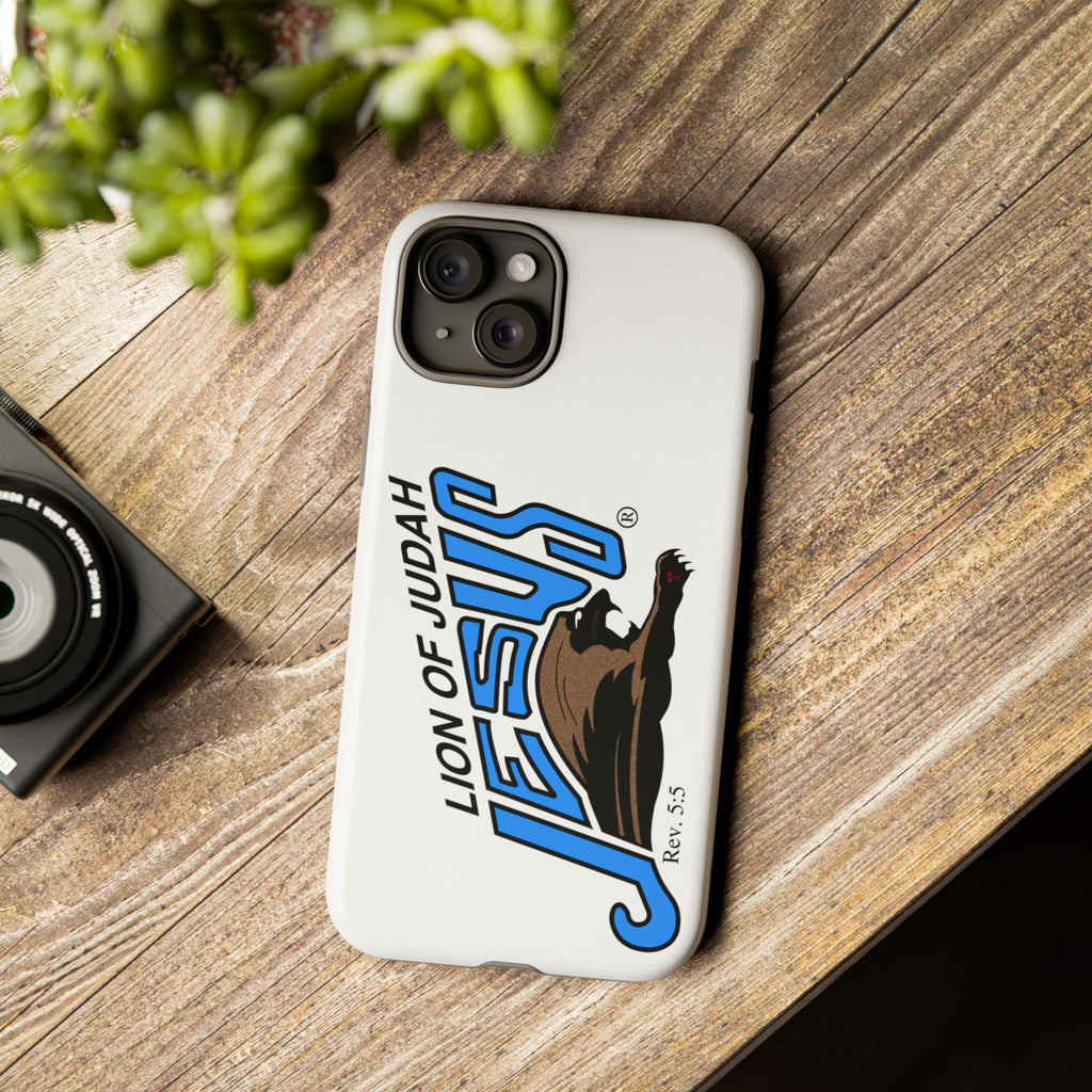 Lion of Judah Tuff Phone Case 27 Phones – Christian Faith Protective Cover