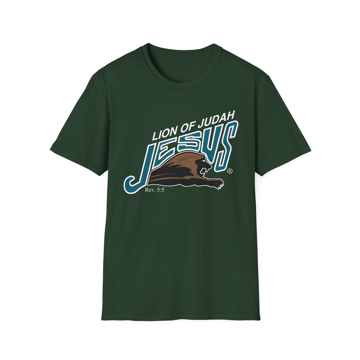 WOW!! SAME PRICE AS 33 YEARS AGO (1993)!!! Softstyle Lion of Judah Unisex T-Shirt