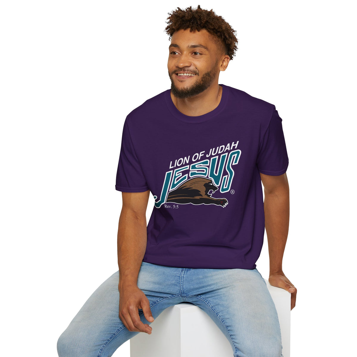 WOW!! SAME PRICE AS 33 YEARS AGO (1993)!!! Softstyle Lion of Judah Unisex T-Shirt