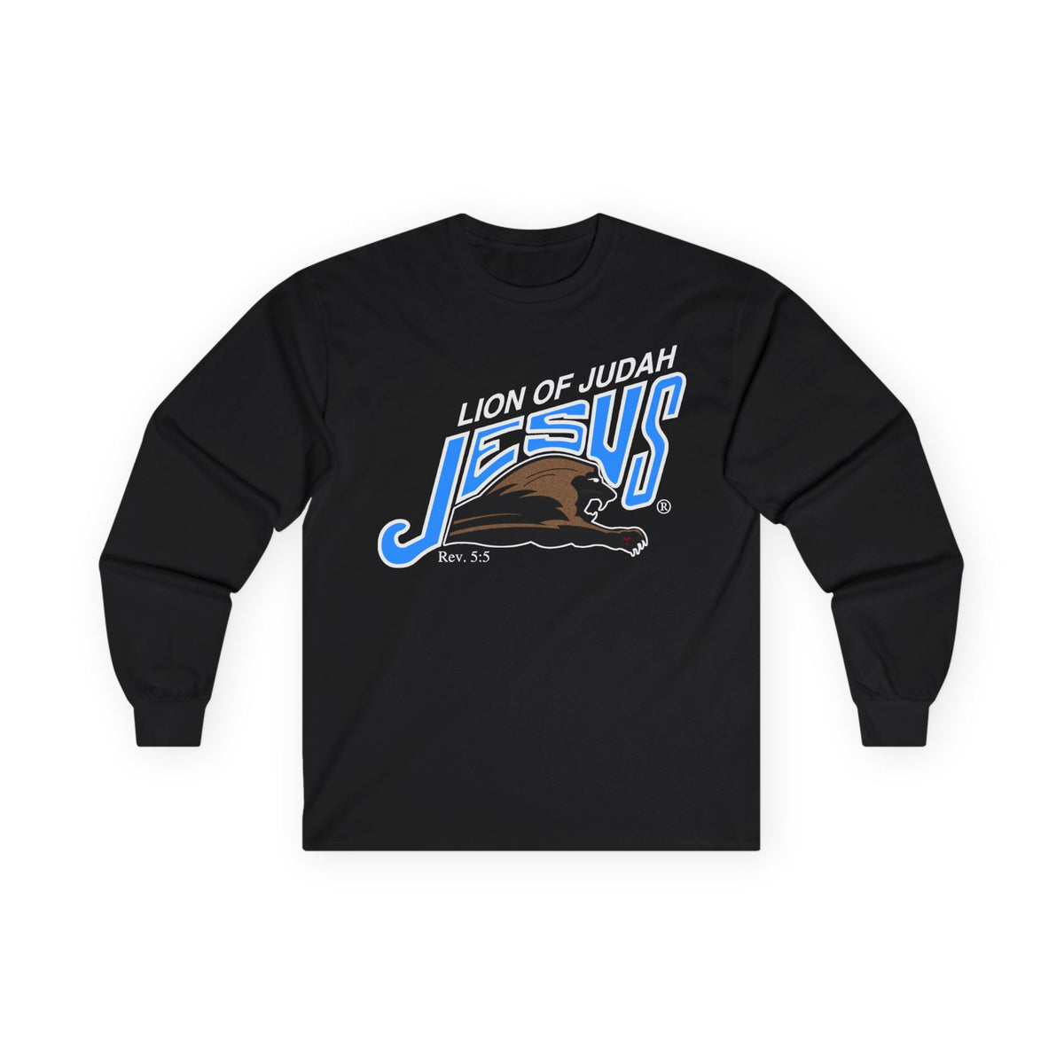 Unisex Ultra Cotton Long Sleeve Tee "Lion of Judah"
