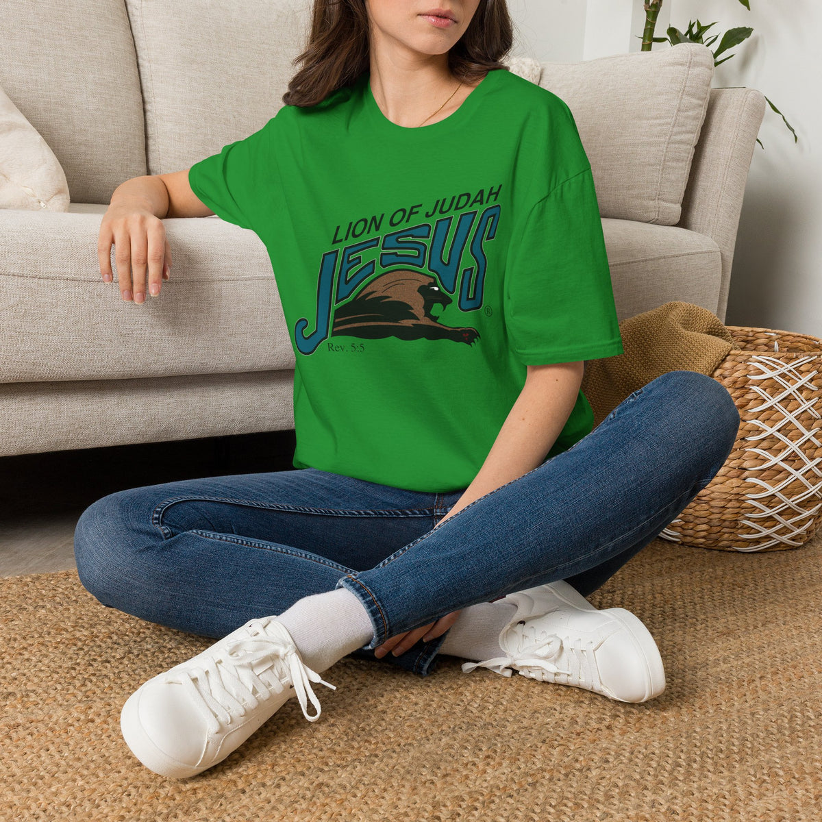 WOW!! SAME PRICE AS 33 YEARS AGO (1993)!!! Softstyle Lion of Judah Unisex T-Shirt